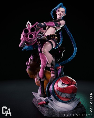 Jinx league legends gun - jinx,