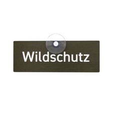 Jagdschild mit saugnapf - mit,