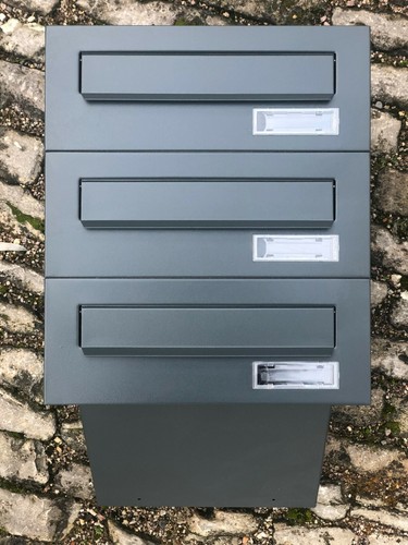 Einbaubriefkästen - 3x,