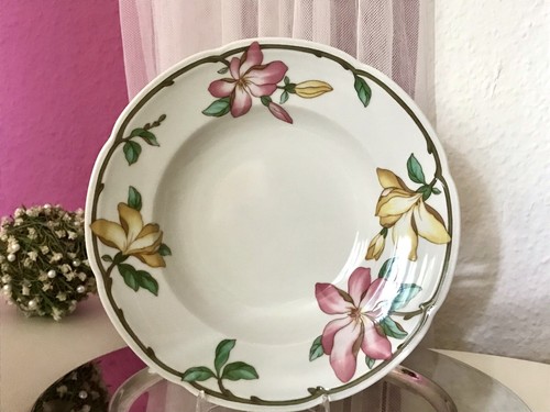 Vintage porzellan teller - porzellan,