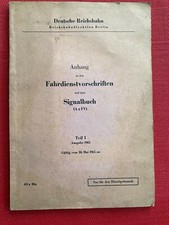 Deutsche Reichsbahn DV 411a Bln Anhang zu den FV und zum Signalbuch 1965