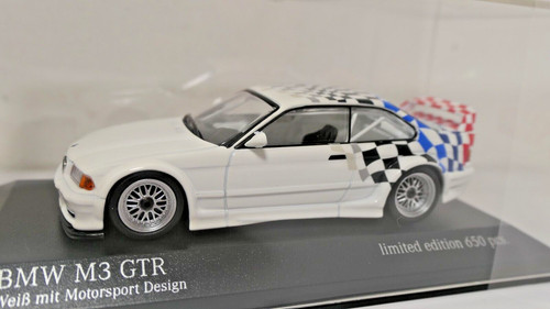 Minichamps bmw m3 gtr - 1:43,