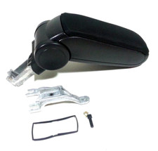 Mittelarmlehne Textil Schwarz