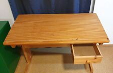 Kinderschreibtisch Schüler Kiefernholz höhenverstellbar + neigungsverstellbar