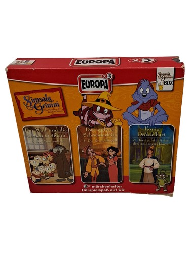 Simsala grimm box cds - box, 3