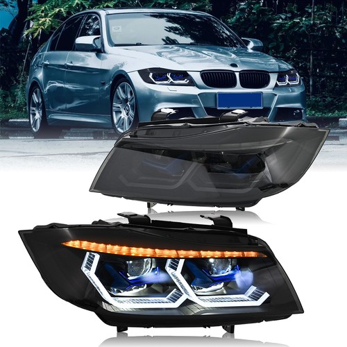 Paar smoked led scheinwerfer - smoked,
