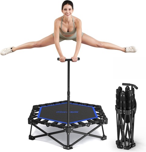Klappbares fitness trampolin - fitness,