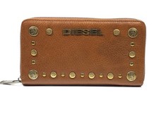Diesel Leder Geldbörse Braun