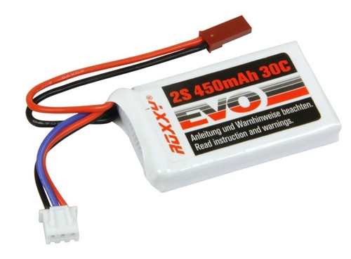 Roxxy evo lipo - 7,4v, 450mah