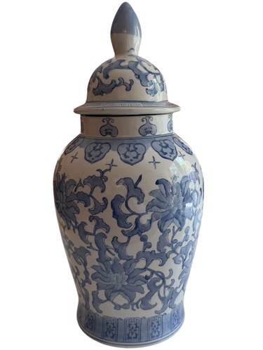 Chinesische deckelvase cm - 52,5,