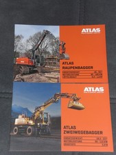 ATLAS Raupenbagger, Zweiwegebagger Prospekte ( B 311 )