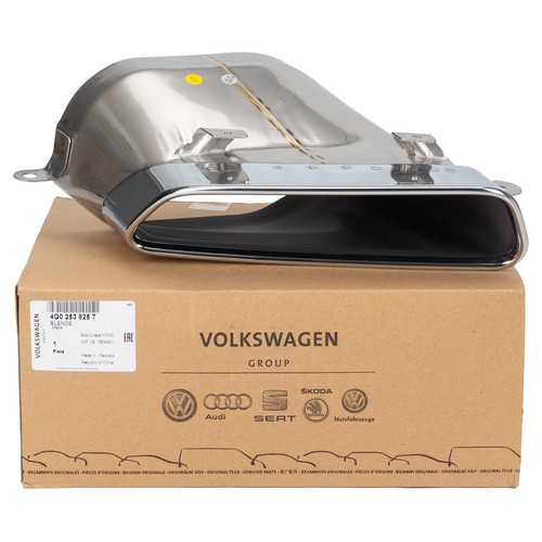 Original audi endrohrblende - original, a6