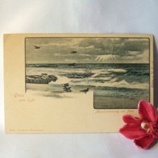 alte AK Gruss aus Sylt