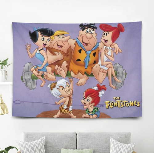 Flintstones wandteppich - flintstones,