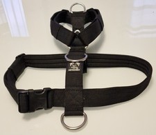 HeydoggyRobust Nylon Geflochten Anti-Zug Hundegeschirr, Größe L