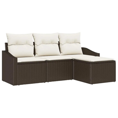 Sofa set poly rattan - sofa,