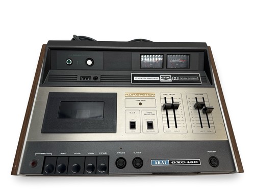 Akai gxc 46d vintage cassette - gxc-46d,