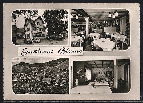 Postcard kappelrodeck black - postcard, kappelrodeck/black