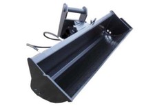 Baggerschaufel hydraulisch Radlader MS01/MS03/CW05 Minibagger 80 - 140 cm Breite