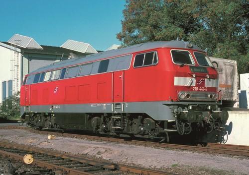 Diesel lok 218 441 - ·,