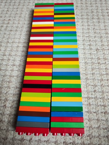 Lego duplo 2x4 8er flach - -,