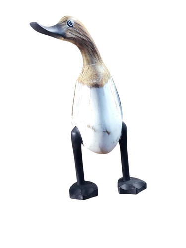 Holz ente ornament statue - holz,