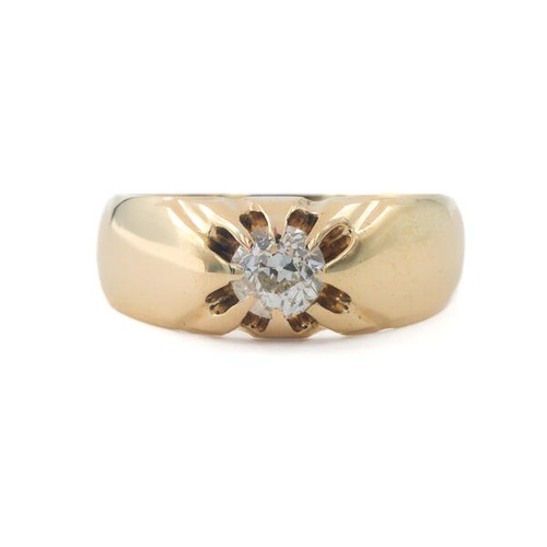 Ring mit altschliffdiamant - ring,