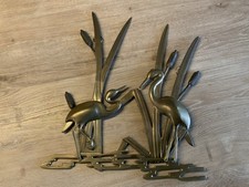 Vintage Messing Wandrelief