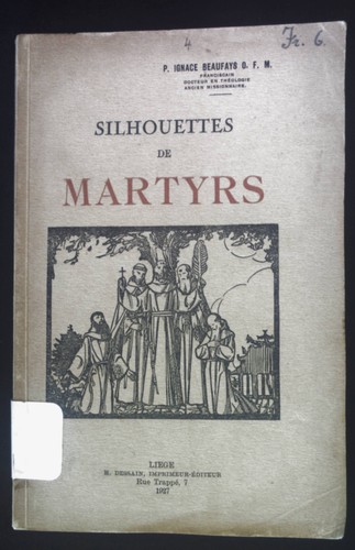 Silhouettes martyrs par un - martyrs,
