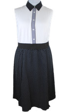 Sheego Damen Kleid Schwarz