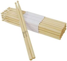 4 Paar DIMAVERY DDS-2B Drumsticks, Ahorn Maple Drum-Stick Schlagzeug Trommel