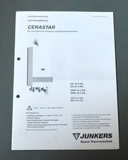 Junkers CERASTAR ZR/ZWR/ZSR