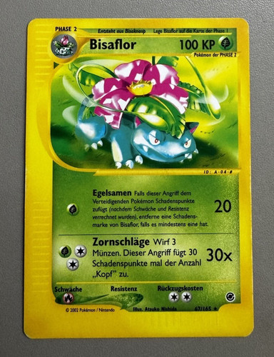 Pokémon vintage bisaflor - pokémon,