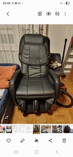 Massagesessel leder optik - leder,