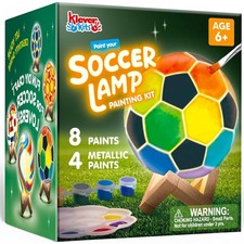 Fußballlampe Bastelset Kinder