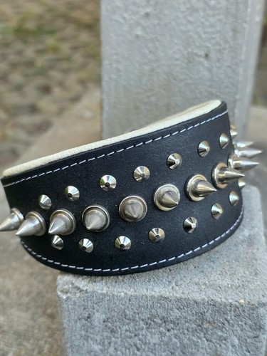 Hundehalsband 45cm leder - hundehalsband,