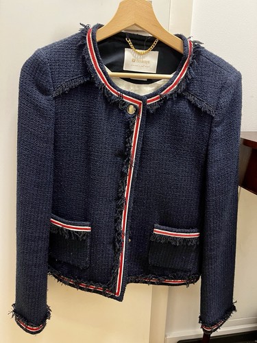 Bouclé jacke von - , rich