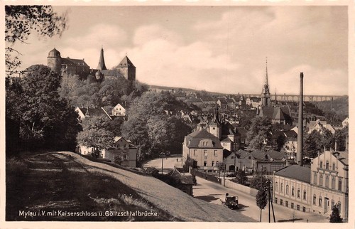 Mylau vogtland panorama ngl - mylau, im