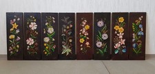 Gemalte Blumenbilder-Ölbilder-Set, 8 Stück, je 15,00