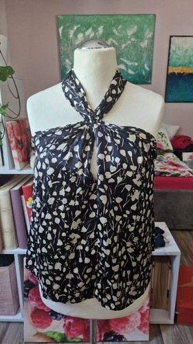 Top,ZARA,NEU,XL,Neckholder,sch