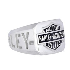 Harley-Davidson Ring H-D Cut Out B&S