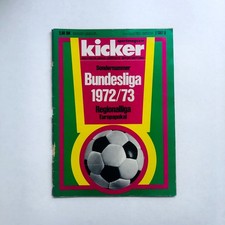 kicker Sonderheft Bundesliga 1972/1973 (vollständig), Sondernummer
