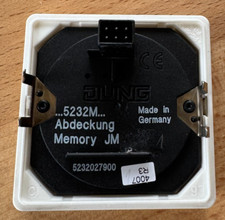Jung AS 5232M  Abdeckung m. Memory-Funktion - gebraucht - 1