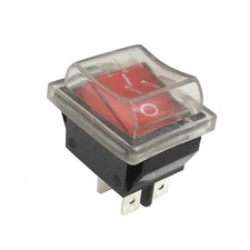 Einbau-Wippenschalter 2-polig