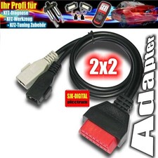 OBD2 auf 2x2 Diagnose Adapter
