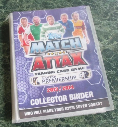 Topps spfl 2013 2014 - topps, scottish