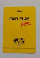 FIFA Fair Play Gelbe Karte