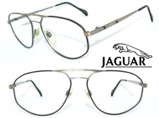 JAGUAR BRILLE GRAU SCHWARZ MADE GERMAY 3781 SONNENBRILLE GESTELL HERREN 3871 JPG
