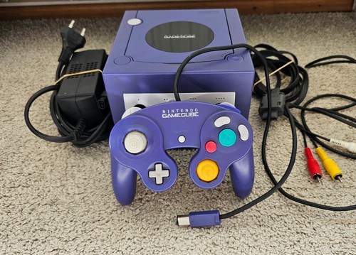 Nintendo gamecube dol 001 lila - gamecube, dol-001