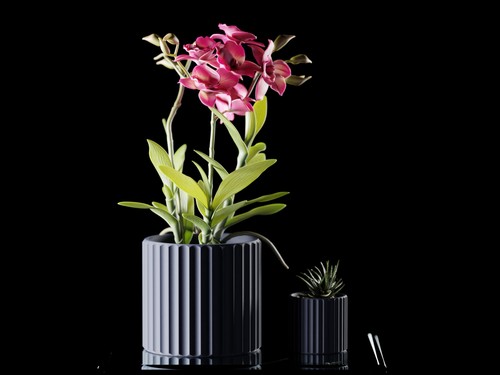 Blumentopf modern - modern, |